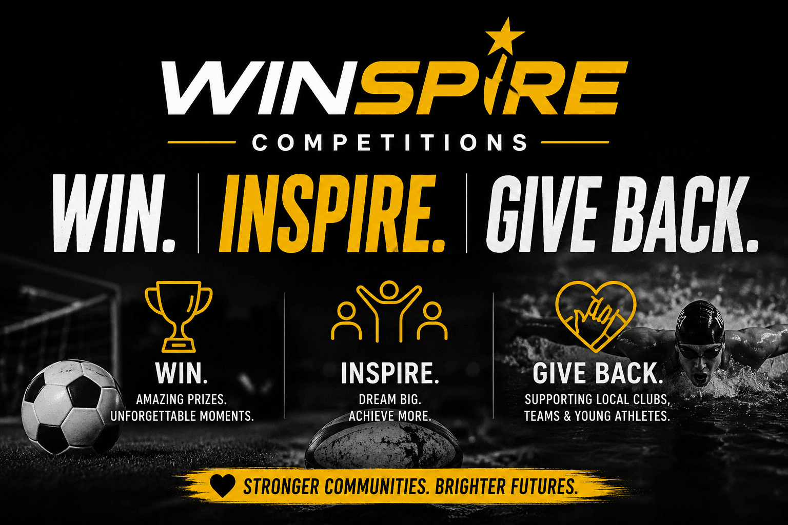 Winspire Competitions Facebook cover image